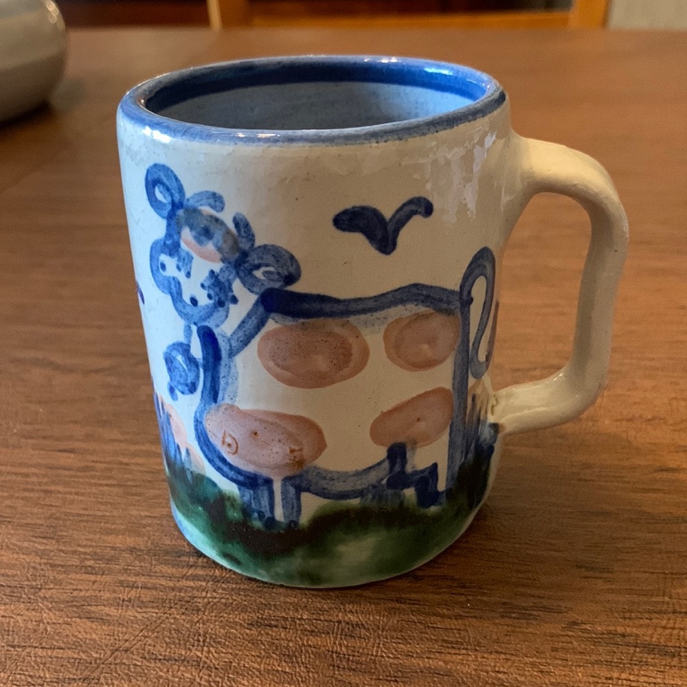 M A Hadley cow mug